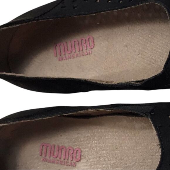 Munro Black Slip On Sneakers - Picture 9 of 11
